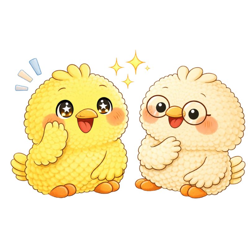 ChatGPTには、無料版があるため、いきなり課金しなくていいことを知り、喜ぶぴよノートの画像。